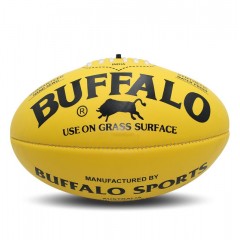 Buffalo Sports Super Soft Touch Aussie Rules Football | Full Size Yellow